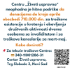 Centru „Živeti uspravno“ neophodna je hitna podrška da donacijama do kraja aprila obezbedi 710.000 din. za troškove asistencije u kretanju i obavljanju društvenih aktivnosti dvema osobama sa invaliditetom i za troškove kancelarije za mart-maj. Kako donirati? Za tekuće troškove Centra: 💳 340-11001286-31 Centar Živeti uspravno, Trg Slobode 3, Novi Sad U desnom donjem uglu je QR kod s uplatnicom za donaciju od 500 din.