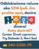 Odblokiačemo račune ako 5314 ljudi, čim pročita apel, donira 1000 din, odblokiraćemo račune! Kako donirati? Centar Živeti uspravno, Trg Slobode 3, Novi Sad 340-5350-79